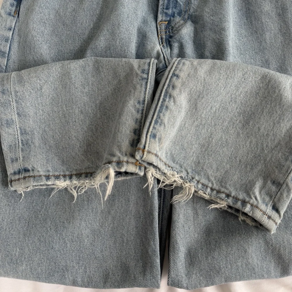 Abercrombie & Fitch Jeans Mens 29x30 Authentic Rigid Denim Loose Fit Light Wash